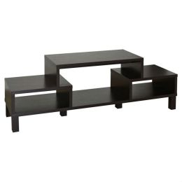 Modern 60-inch TV Stand with Audio Video Media Storage Shelves