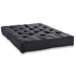 Queen size 6-inch Thick Spring Futon Mattress in Grey