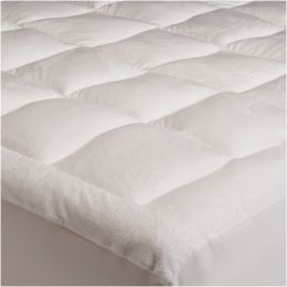 King size Overfilled Super Soft Microplush Mattress Pad