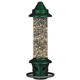 Squirrel-proof Bird Feeder with Perch Ring