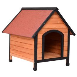 Small Indoor Outdoor Wooden Dog House