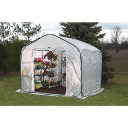 Farm-House 9-ft Home Garden UV Resistant Greenhouse