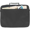 Manhattan Empire II 17" Laptop Briefcase, Black