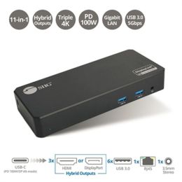 SIIG Universal Hybrid Triple 4K Video Docking Station with PD 3.0 100W